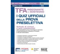 TFA Insegnante di sostegno - I quiz ufficiali della prova preselettiva