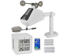 TFA.me Starter set 35.8103.02.79 - Misuratore del vento, portale online per PC/smartphone/tablet (bianco con batterie)