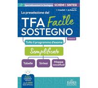 TFA sostegno facile la preselezione. Schemi e schede
