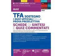 TFA Sostegno. I quiz ufficiali della prova preselettiva. Schede di sintesi e qui