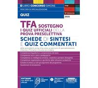 TFA Sostegno - I Quiz Ufficiali della Prova Preselettiva - Schede di Sintesi e Quiz Commentati
