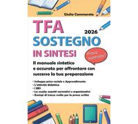 TFA SOSTEGNO IN SINTESI - Cammarota Giulia