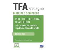TFA sostegno nella scuola secondaria di primo e secondo grado
