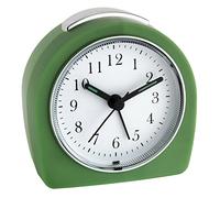 TFA Dostmann Sveglia analogica Valencia quarzo Verde 8,5 x 5,4 x 8,8 cm
