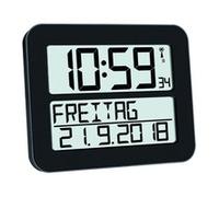 TFA TimeLine MAX Sveglia digitale Nero Plastica Batteria 60.4512.01