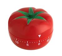 TFA Timer a Forma di Pomodoro, Rosso, 6.7 cm