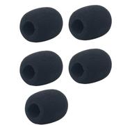 TFAOYS 5PCS Microfono Schiuma Coperture Professionali Mic Parabrezza Protezioni Parabrezza Conference Call Studio Registrazioni Microfono Professionale Guardia Spugnette