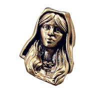 TFAOYS Ciondolo religioso in stile antico, con robusta struttura in rame, multifunzionale, in paracord, gioiello vintage con pugnali per suora, One Size, come descritto, come descritto