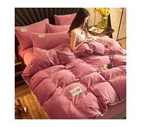 TFBHL Foglio da Letto Set Inverno Inverno lettiera Copripiumino Coperta di Pilota per Pile corro Copripiumino Corto Copertura del piumone Corta