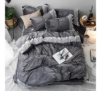 TFBHL Princess in pizzo biancheria da letto invernale set copripiumino intero (2 regine)