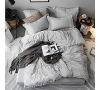 TFBHL Princess in pizzo biancheria da letto invernale set copripiumino intero (3 regina)