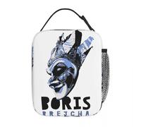 TFDGDGH Boris Brejcha DJ Borse per Il Pranzo Isolate Blu Borse per contenitori per Alimenti Minimal 2025 High-Tech Contenitori per Il Pranzo Termici Portatili