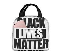 TFDGDGH Borsa per Il Pranzo Giustizia a Prova di perdite per George Floyd Uguale Razzismo Razzista Borsa Termica Riutilizzabile Tote Lunch Box Lavoro Picnic Bento Pouch