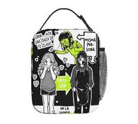 TFDGDGH Il Ragazzo a Cui Era interessata Non Era affatto Un Ragazzo Sacchetto per Il Pranzo Isolato Contenitore per pasti Borsa Termica Tote Lunch Box