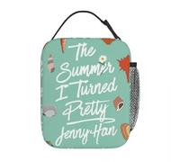 TFDGDGH L'Estate Ho trasformato Abbastanza Isolato Borse per Il Pranzo Contenitore Portatile per pasti Borsa Termica Tote Lunch Box Office Picnic bento Pouch