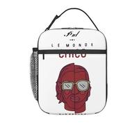 TFDGDGH PNL Logo Singer Borsa per Il Pranzo termicamente isolata per Picnic Borse per contenitori per Alimenti Portatili Scatole per Il Pranzo Termiche più fresche