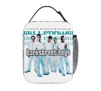 TFDGDGH Scatola Pranzo Isolata Backstreet Boys Into The Millennium Tour 2025 Scatola di Stoccaggio di Cibo Harajuku Cooler Termica Bento Box per La Scuola