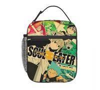 TFDGDGH Soul Eater Comics Anime Merch Borse da Pranzo Isolate per Contenitore di Cibo da Picnic Dispositivo di Raffreddamento Termico Riutilizzabile Bento Box