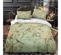 TFEDACVSS Gatto del Bengala Set Di Copripiumino 3 pezzi microfibra stampa di 3D cerniera nascosta con federe per cuscini giungla selvaggia copripiumino for coppie e adulti Super king（260x220cm）