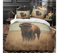 TFEDACVSS Gatto del Bengala Set Di Copripiumino Set di 3 Pezzi microfibra stampa di 3D incluso federe con federa animale domestico esotico copripiumino for bambini e ragazze King（220x240cm）