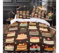 TFEDACVSS Meduse sott'acqua Set Di Copripiumino Set di 3 Pezzi microfibra stampa 3D con federe per cuscini con cerniera vita marina copripiumino for ragazze e bambini Super king（260x220cm）