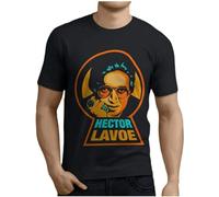 TFHsedftr3 YR Popular Hector Lavoe Singer Men's Black T-Shirt Black L
