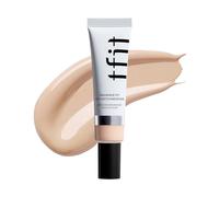 TFIT Fondotinta Radiance Fit Serum - Copertura impeccabile, finitura rugiadosa, trucco coreano leggero e a lunga durata, 1,05 Oz. (Porcellana C01, 1,05 Oz.)