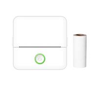 TFixol 2 pollici Pocket Pr Portable Thermal Pr Wirel BT Connessione per etichette per immagini fai da te Artigianato Elenco M Note Diario Ricevute Carta Insta Adesivo con 1 rotolo di carta termica