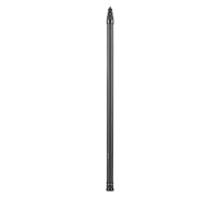 TFixol Bastone per selfie in carbonio da 3 metri, estensione regolabile con vite da 1/4 di pollice di ricambio per Insta 360 One X/One X2/One R fotocamera panoramica Action Camera nera 3 metri