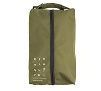 TFixol Borsa portaoggetti per scarpe in tessuto di bue, portatile, leggera, con manico, verde militare, S, Verde militare, S
