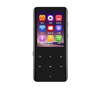 TFixol D25 BT MP3 Portatile Perdita di Musica Suono Lettore Musicale 2.4 "Schermo con Altoparlante Radio FM Stereo FM Radio Automatica MP3 3.5mm o Ingresso 32GB ry Nero