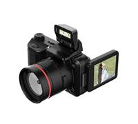 TFixol Fotocamera digitale 4K WiFi Videocamera digitale con schermo girevole da 2,2 pollici AF messa a fuoco automatica 16X digitale batteria integrata luce di riempimento Beau Compleanno Festival