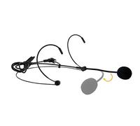 TFixol Uni-Directional Head-mounted Headworn Headset Ear-hook Microfono Mic ible Boom cablato per amplificatore vocale Amplificatore Altoparlante