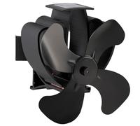 TFixol Ventilatore per camino stufa non elettrico distribuzione del calore silenzioso con protezione contro il surriscaldamento