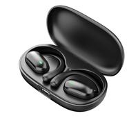 TFixol X18 aprire un filo di conduzione BT auricolari, montaggio auricolare, non in ear, display digitale ENC riduzione del rumore auricolari sportivi Nero