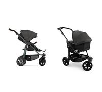 TFK Mono 3 - passeggino 2 in 1 con camera d'aria Anthracite red