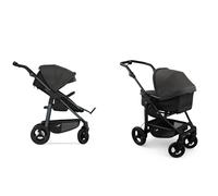 TFK Mono 4 - passeggino 2 in 1 con camera d'aria Anthracite red