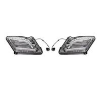 Tfkkaw Fari Anteriori Auto Per Volvo V60 S60 2011 2012 2013 Lampada fendinebbia anteriore Gruppo luci di marcia diurna Indicatore lampada angolo auto Luce freno Faro Assemblaggio(1 paio)