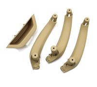 Tfkkaw Interno Auto Maniglia Per BMW X3 X4 F25 F26 2010-2016 LHD RHD 4PCS SET Pannello Di Copertura Della Maniglia Interna Della Portiera Dell'auto Di Ricambio Auto Interna Maniglia(LHD Beige)