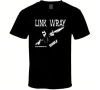 tfrewerAERTH Link Wray's Rumble Retno Guitar Logo Shirt T-Shirt