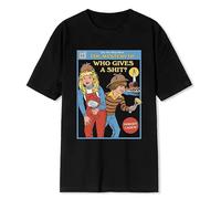 TFRwtf33R Can You Help Solve The Mystery of Who Gives A Shit Men T Shirt Black M