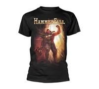 TFRwtf33R HammerFall 'Dethrone And Defy' T Shirt Black S