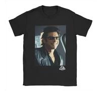 TFRwtf33R Jurassics Parks Dr. Ian Malcolm Sexy Chaos Theorist T Shirt Black M