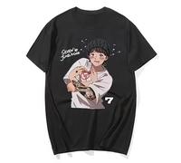TFRwtf33R KPOP Seven 7 Jung-Kook T-Shirt Black S