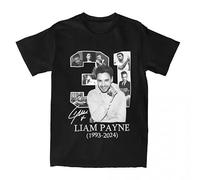 TFRwtf33R Liam Payne Thank You for The Memories T-Shirt Black S