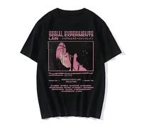 TFRwtf33R Serial Experiments Lain T-Shirt Black XL
