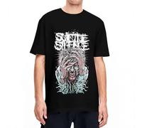TFRwtf33R Suicide Silence The Great Retro T-Shirt Black XL