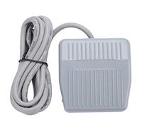 TFS-201 Nonslip Foot Switch Electric Momentary Foot Pedal Switch AC 250 V 10 A 1NO 1NC Normally Open and Closed Double Links Switch Replace Foot Switch for Machinery