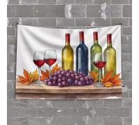 TFSW Decorazione divertente per bar che naviga verso il tramonto: un viaggio sereno arazzo da bar roba per uomo decorazione da parete grotta (100 x 150 cm)
