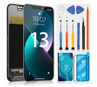 TFT Display per iPhone 13 LCD Schermo, LCD per iPhone 13 con Strumenti di Riparazione e Protezione Schermo, Touch Screen with Frame Compatibile con Modello A2482/ A2631/ A2634/ A2635/ A2633